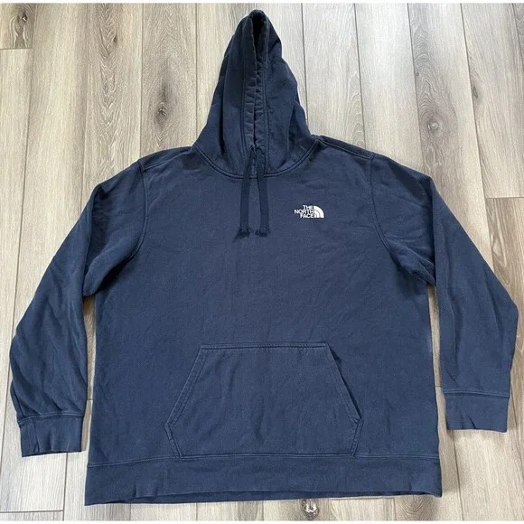 The North Face Fine Alpine Equipment Hoodie Navy Men’s Size XXL Vintage Y2K - Picture 3 of 10